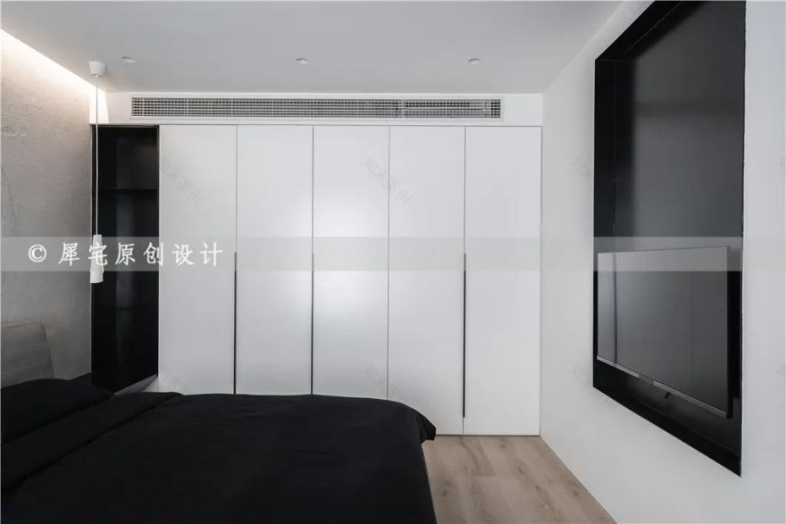 黑白极简光之居,孙姐家的大平层视野-68