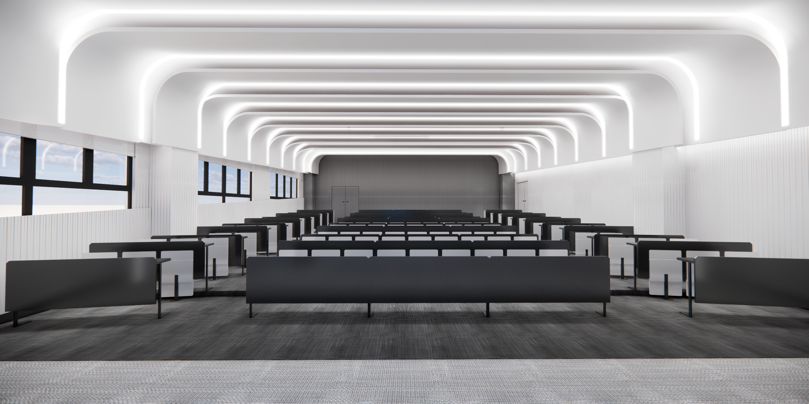 【公建项目】华东某高中阶梯教室设计-2
