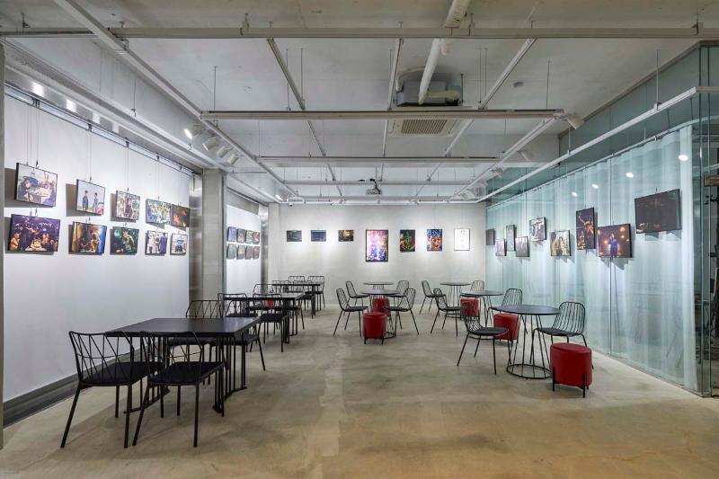 现代简约风 50 平咖啡厅&工作室&画廊设计-7