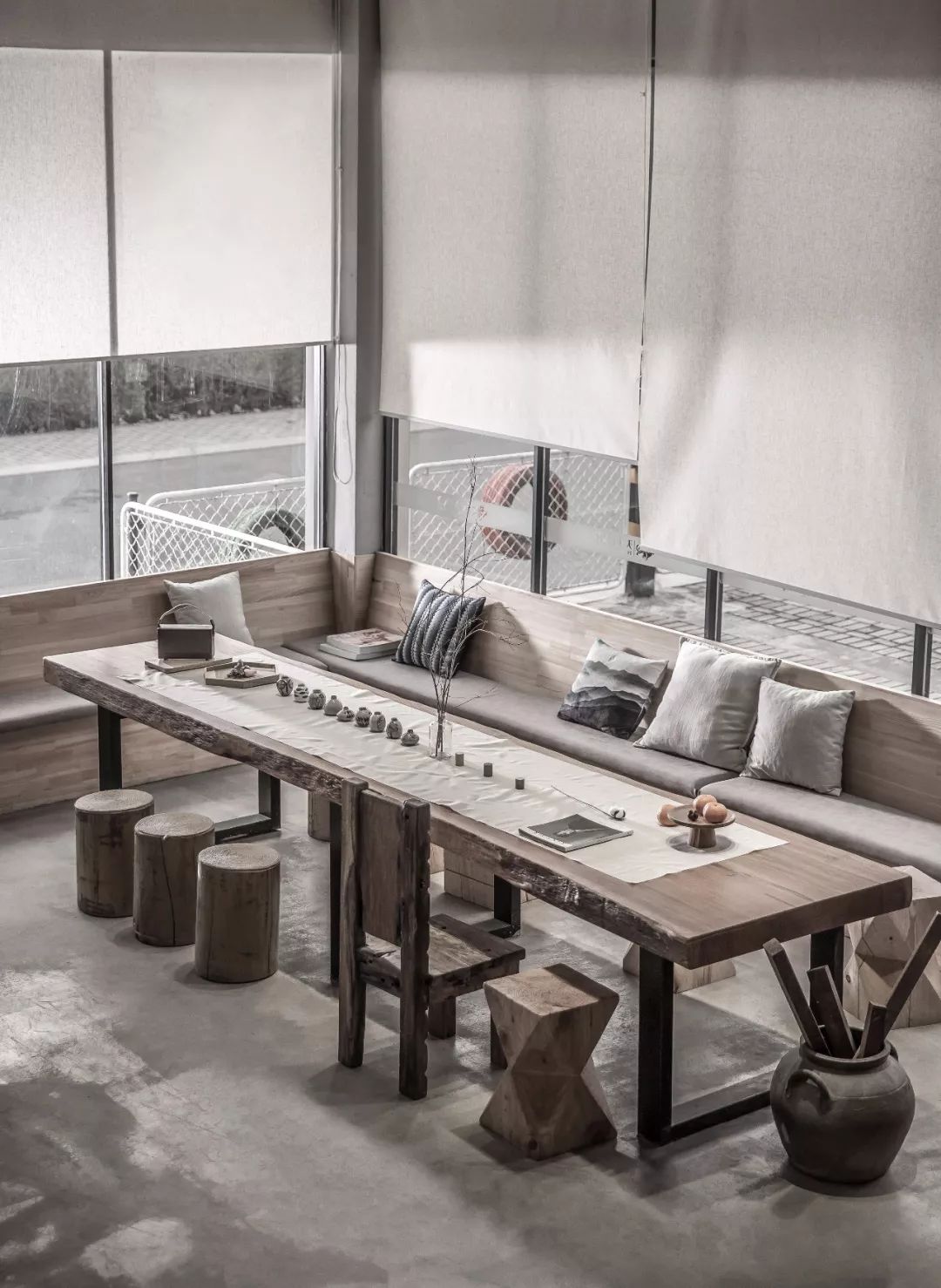 大象艺术公馆 | 灰色调空间中的艺术气息与工匠精神-61