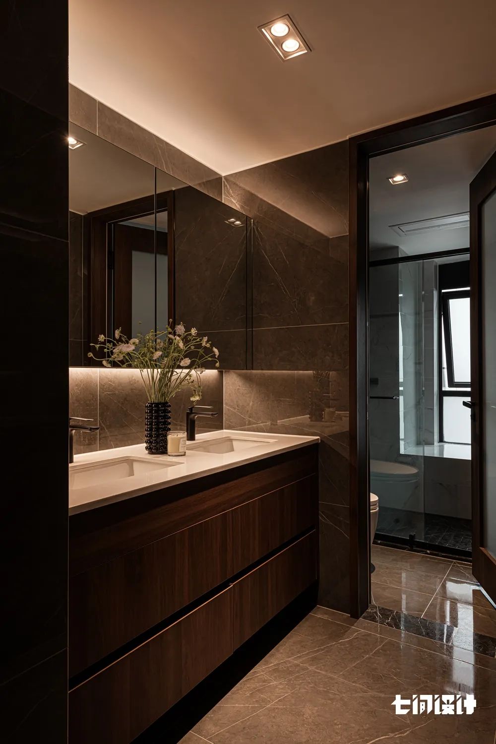 东湖畔的温馨之家 · 多场景设计的亲密空间丨七间设计(IDEAL DESIGN)-40