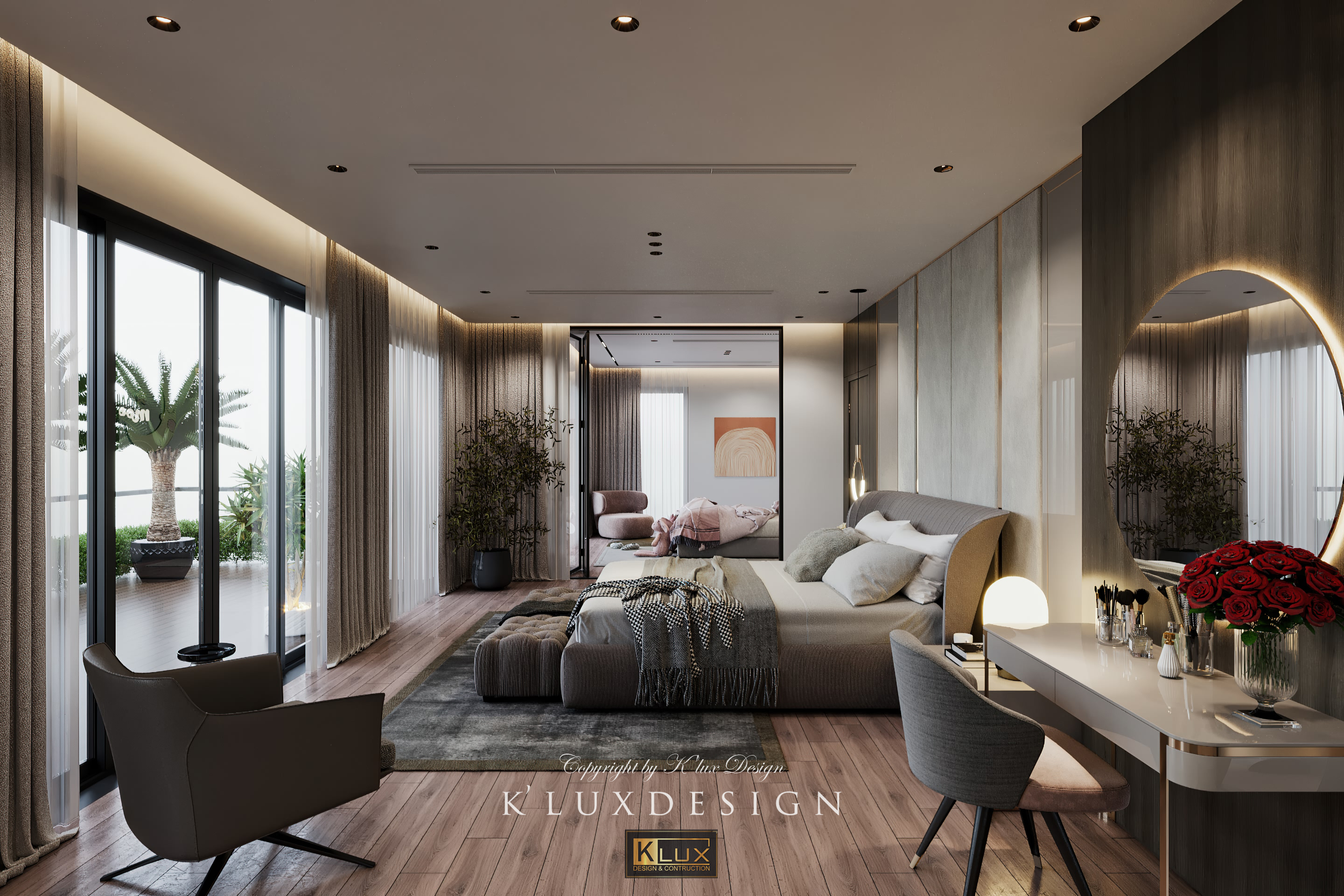 越南兴别墅室内改造项目（二层）丨越南河内丨K'lux design-10