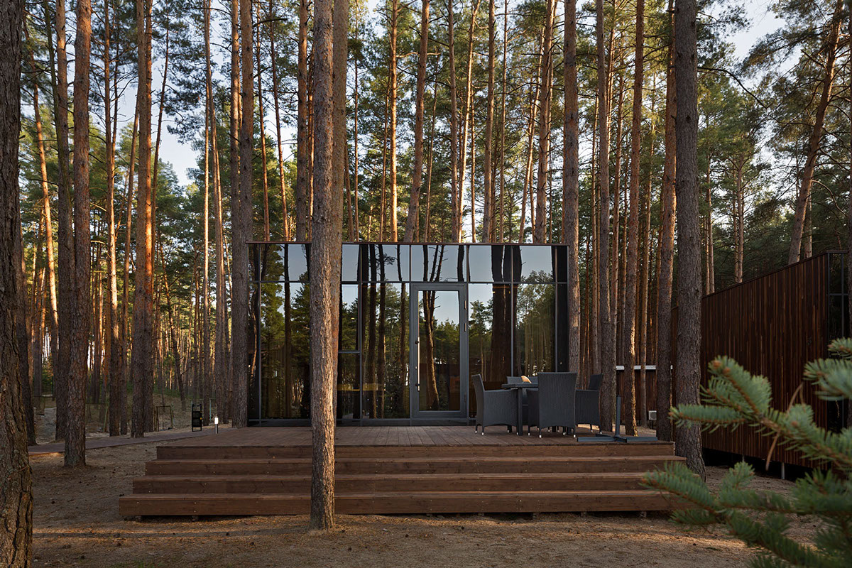 现代风格木质抬高地台方形房屋设计丨乌克兰-18