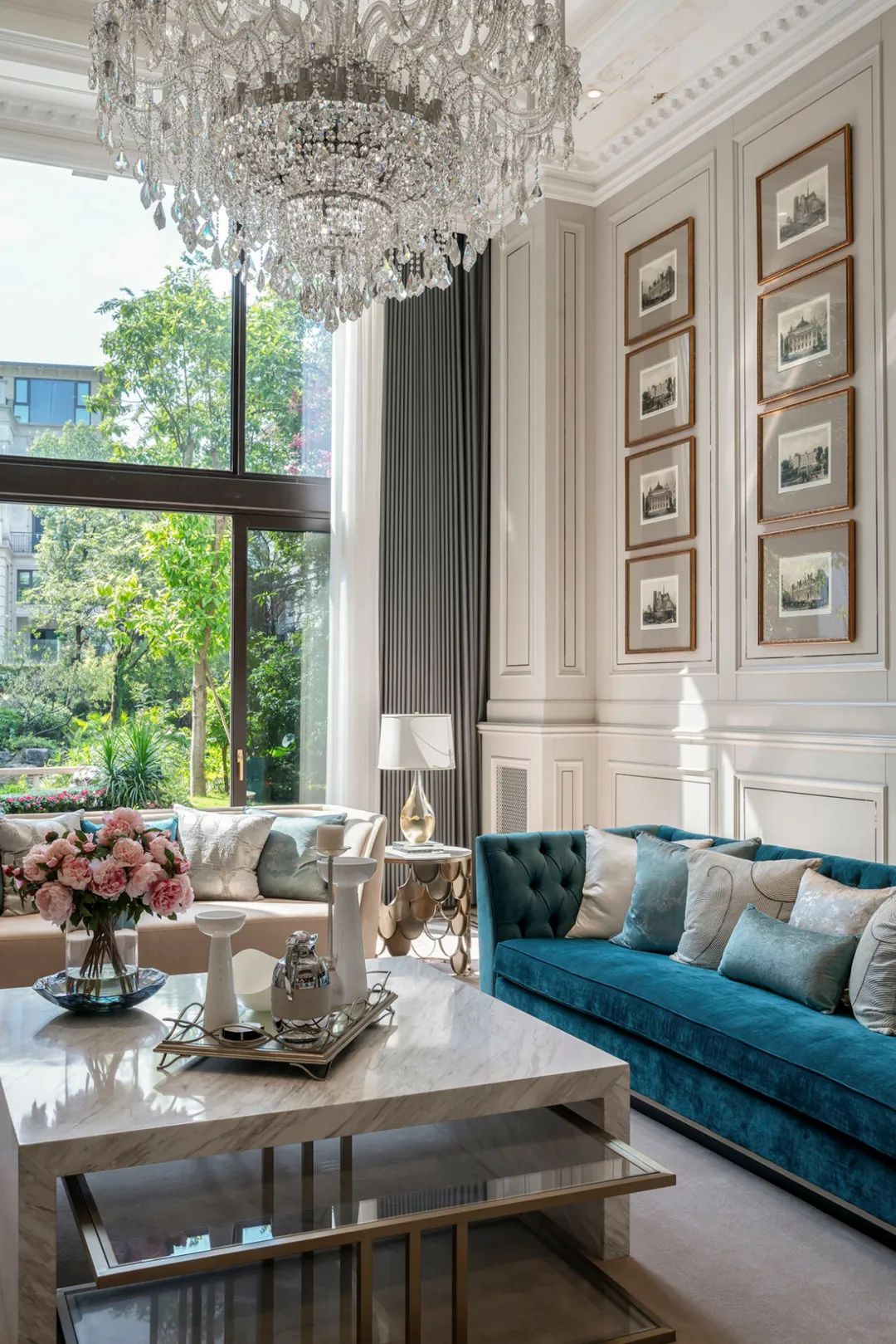 漫山半舍 · 新古典主义的优雅与浪漫丨翡梵设计-39