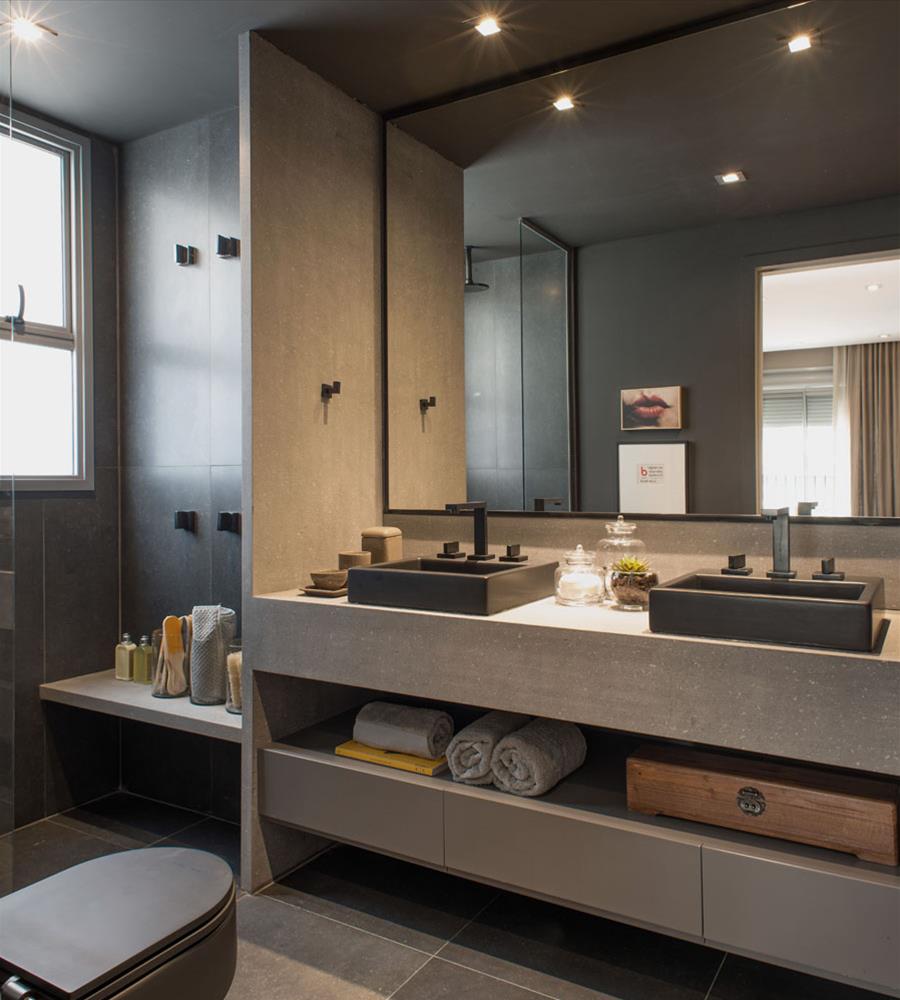 现代灰调公寓-12