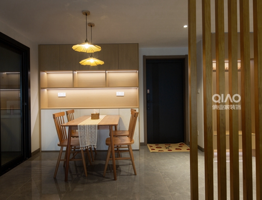 宏声公寓现代原木风装修案例丨中国重庆丨重庆俏业家装饰-32