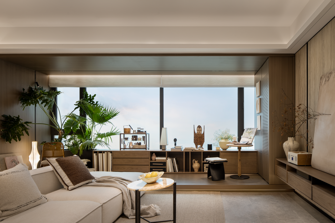 重庆万科星光天空之城C2户型样板房丨中国重庆丨深圳GNU金秋设计(硬装)-12