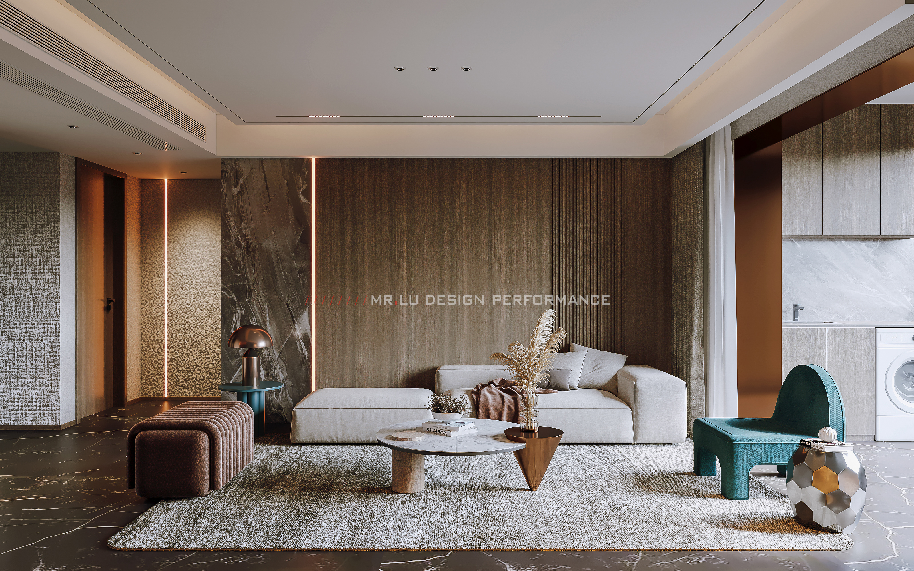 现代低奢风格家居设计案例解析-1