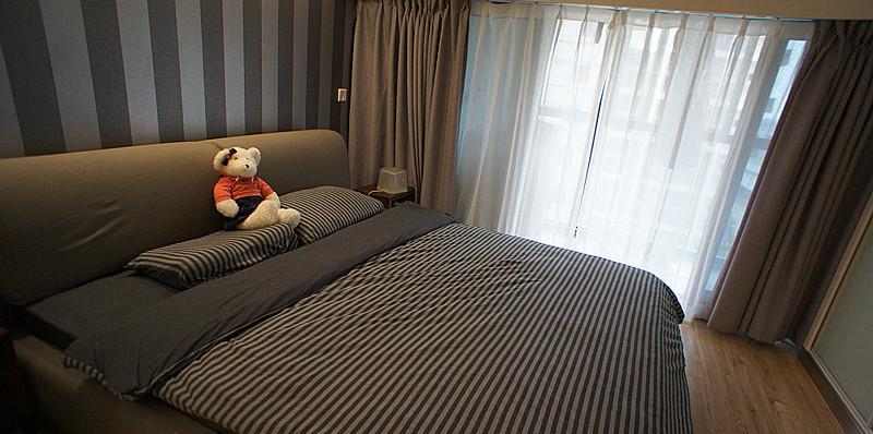 北欧简约风小户型设计 | 原木色与白色文化石的完美搭配-25