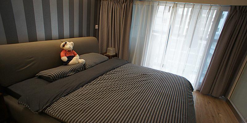 北欧简约风小户型设计 | 原木色与白色文化石的完美搭配-25