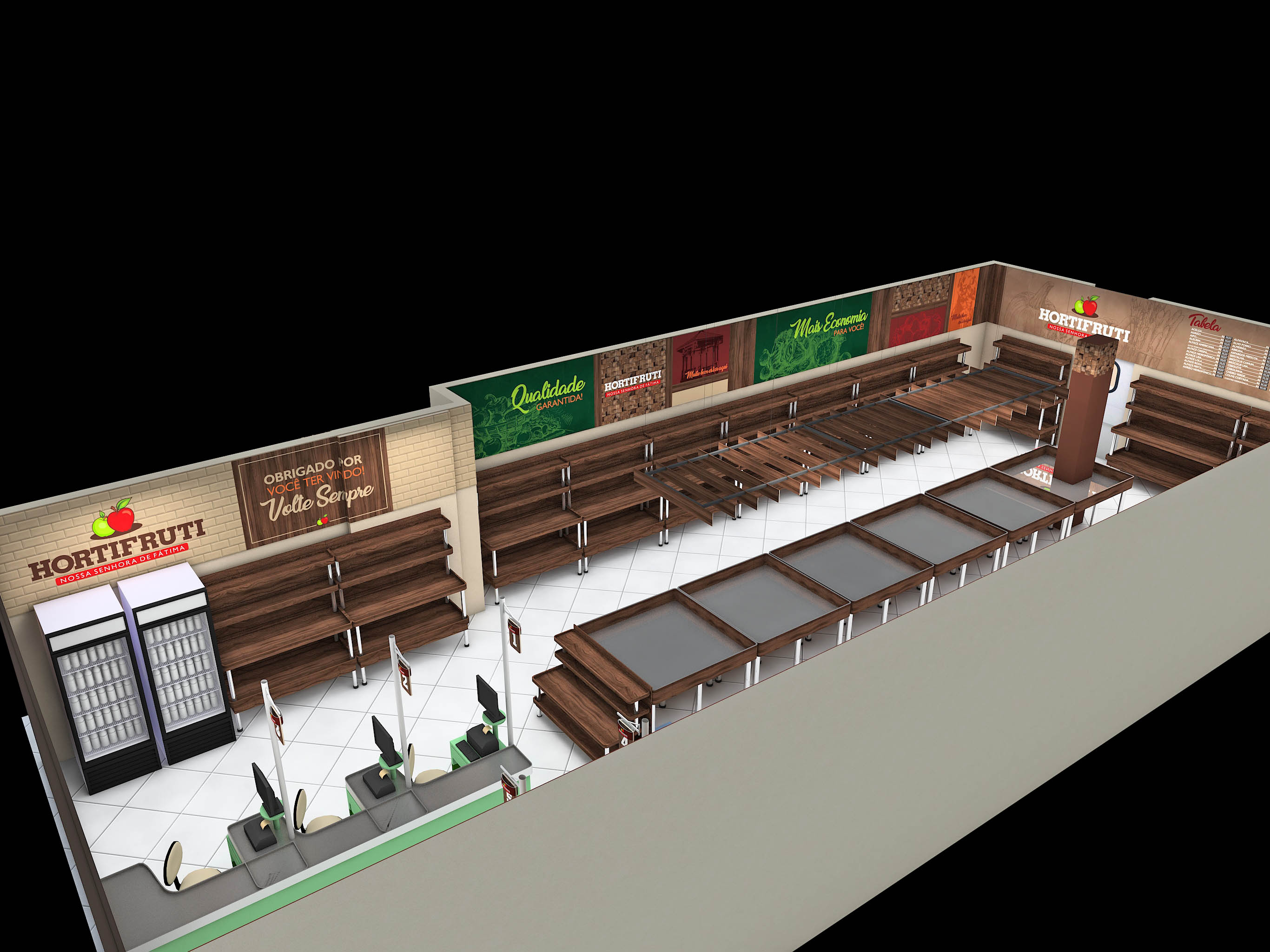 Hortifruti NSF Sigange/Facade - Sinalização e Fachada-6