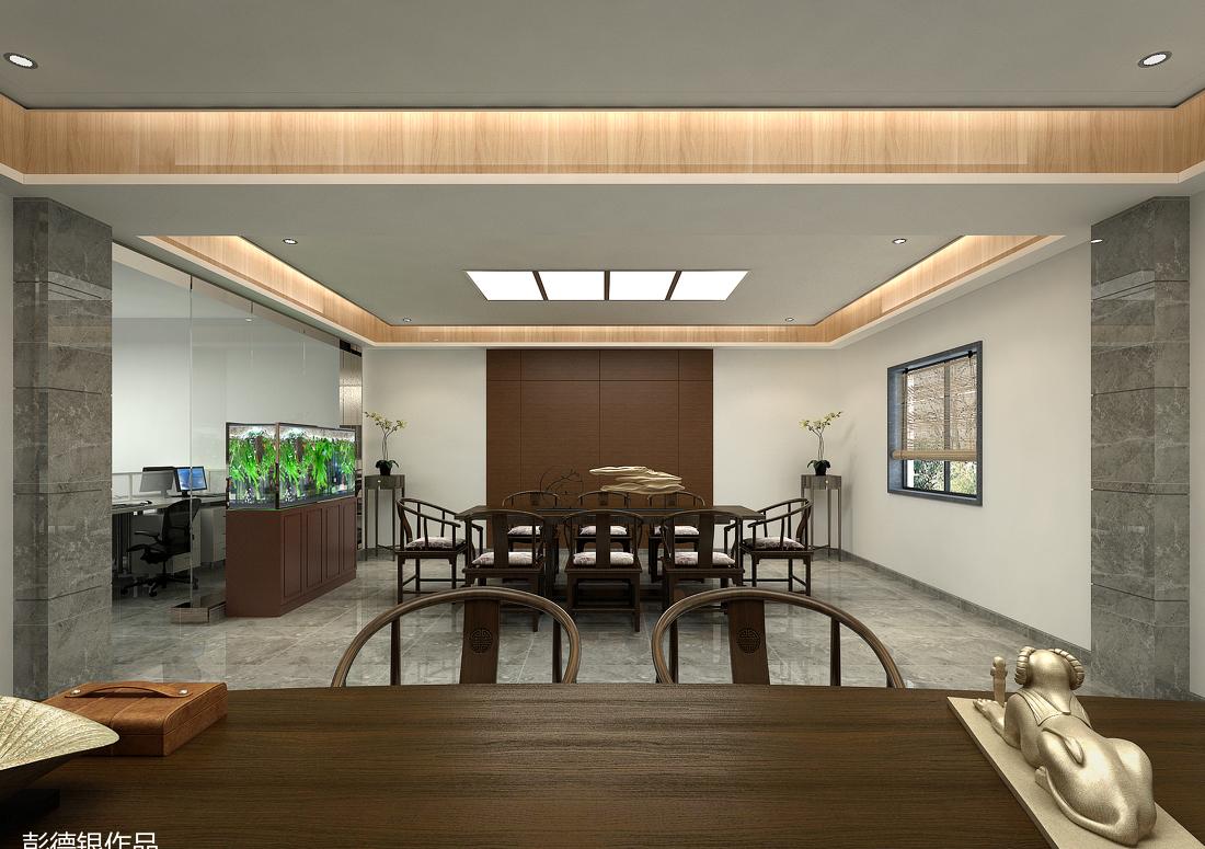 
新中式办公室（曼特尔纺织） -5