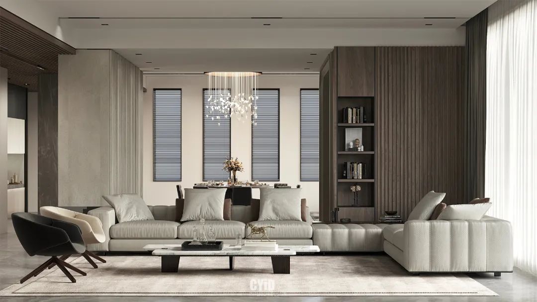 萧山别墅设计，至美大宅的现代自然主义演绎-16