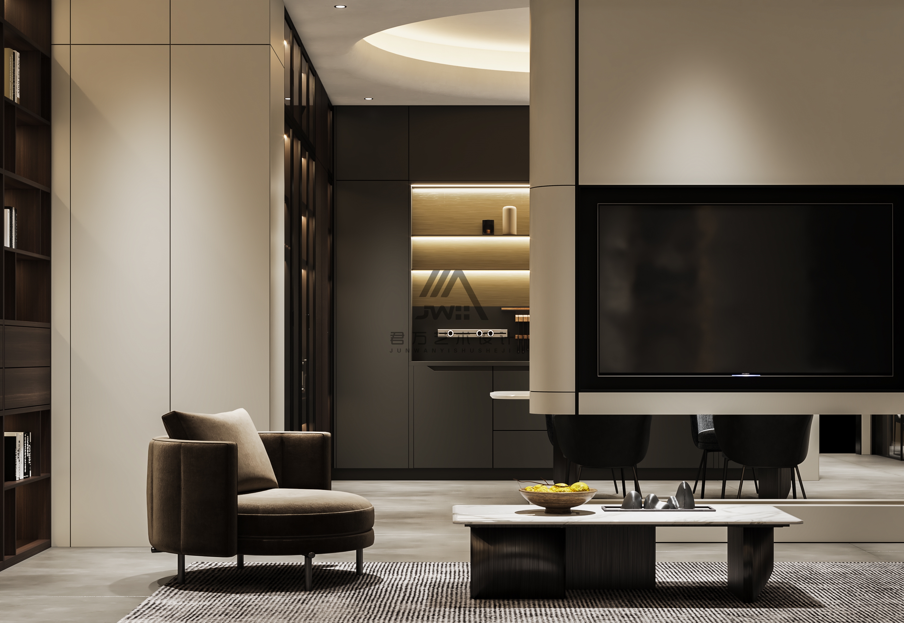 黑白与灰,朴素的宁静丨君 ONE 设计-5