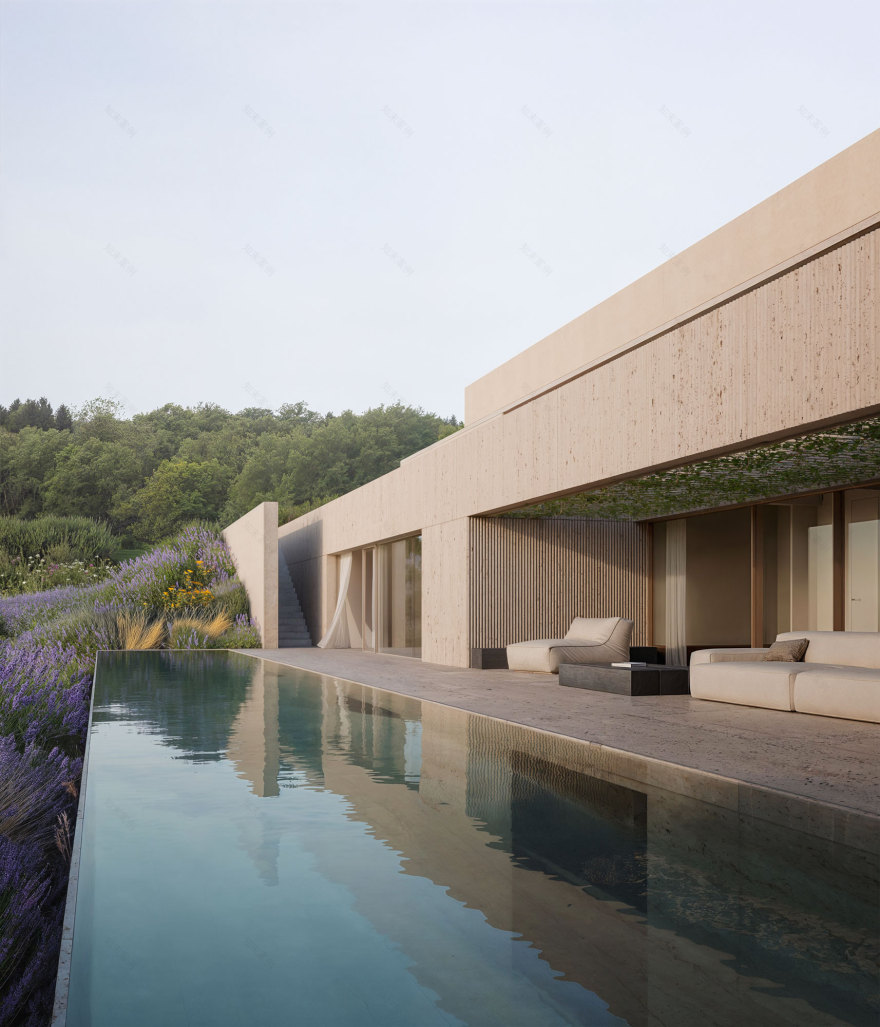 掩体屋;碉堡房(注:这里结合casa有房屋之意,bunker有掩体、碉堡之意给出此翻译,在不同语境可能有更合适表述) 丨西班牙丨Balzar Arquitectos-20