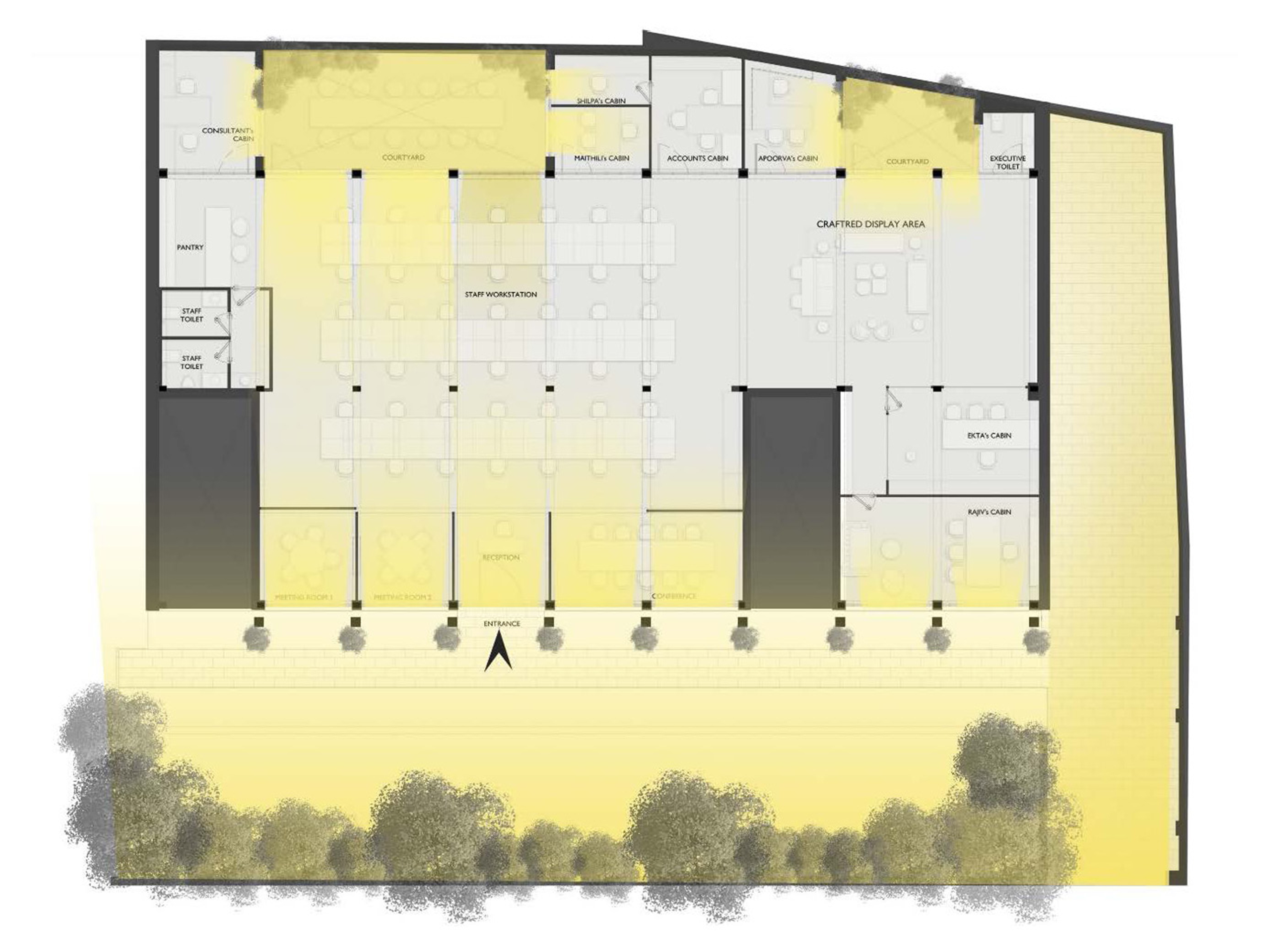 废弃仓库变身高颜值创意实验室-38