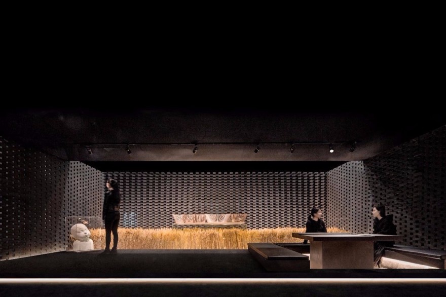 积粟社“粮仓”主题展示空间:72865个黑砖与9909个光盒子-2