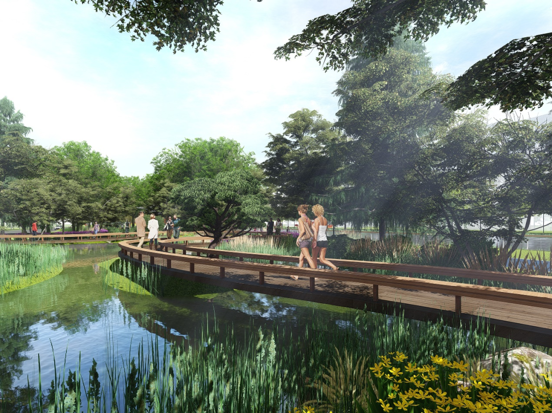 张家港东横河绿廊丨中国苏州丨WEME 唯美景观-18