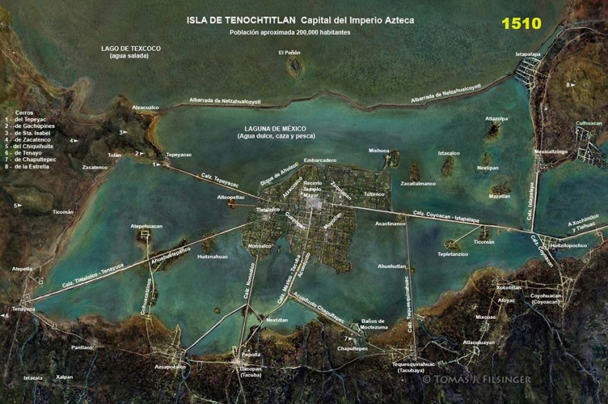 墨西哥特诺奇蒂特兰城城市遗产丨墨西哥墨西哥城-35