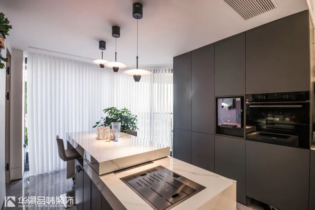 简约高级感江景大宅的改造之路丨广州华浔品味设计有限公司-44