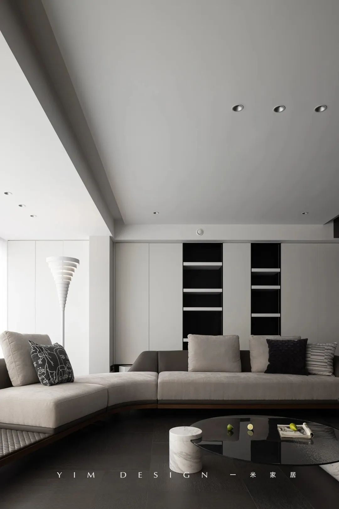 200㎡现代简约复式住宅丨丁丽-21