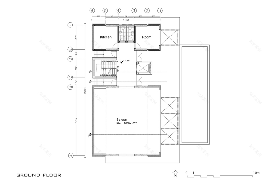 伊朗 autism garden 室内设计丨Hajm.e.Sabz-45