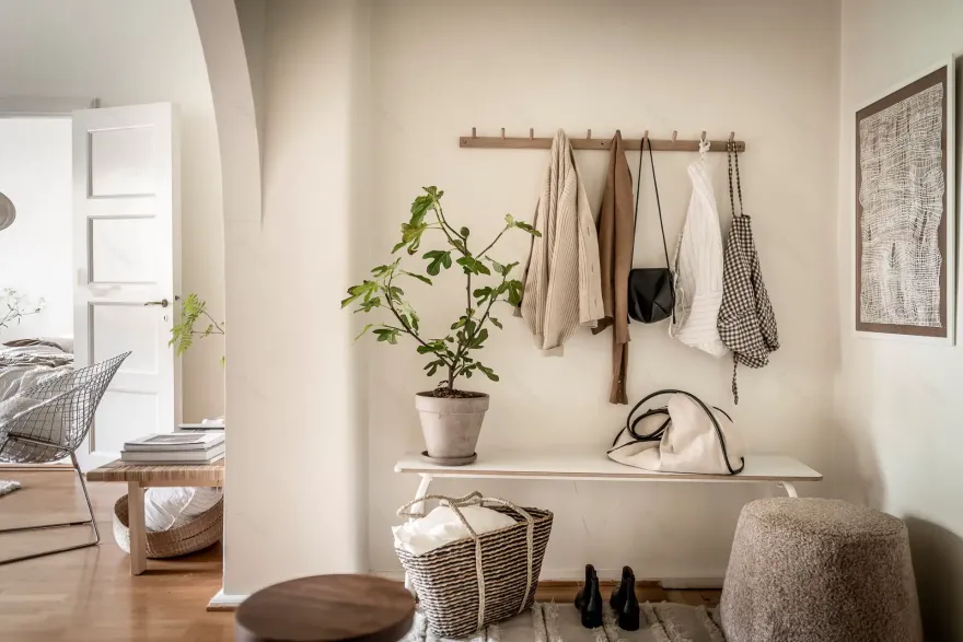 瑞典公寓绿色植物装饰设计-17