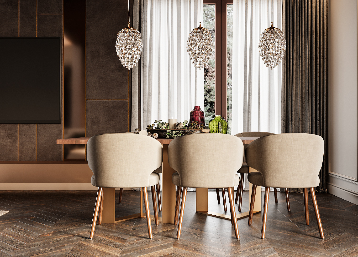 living room in house-11