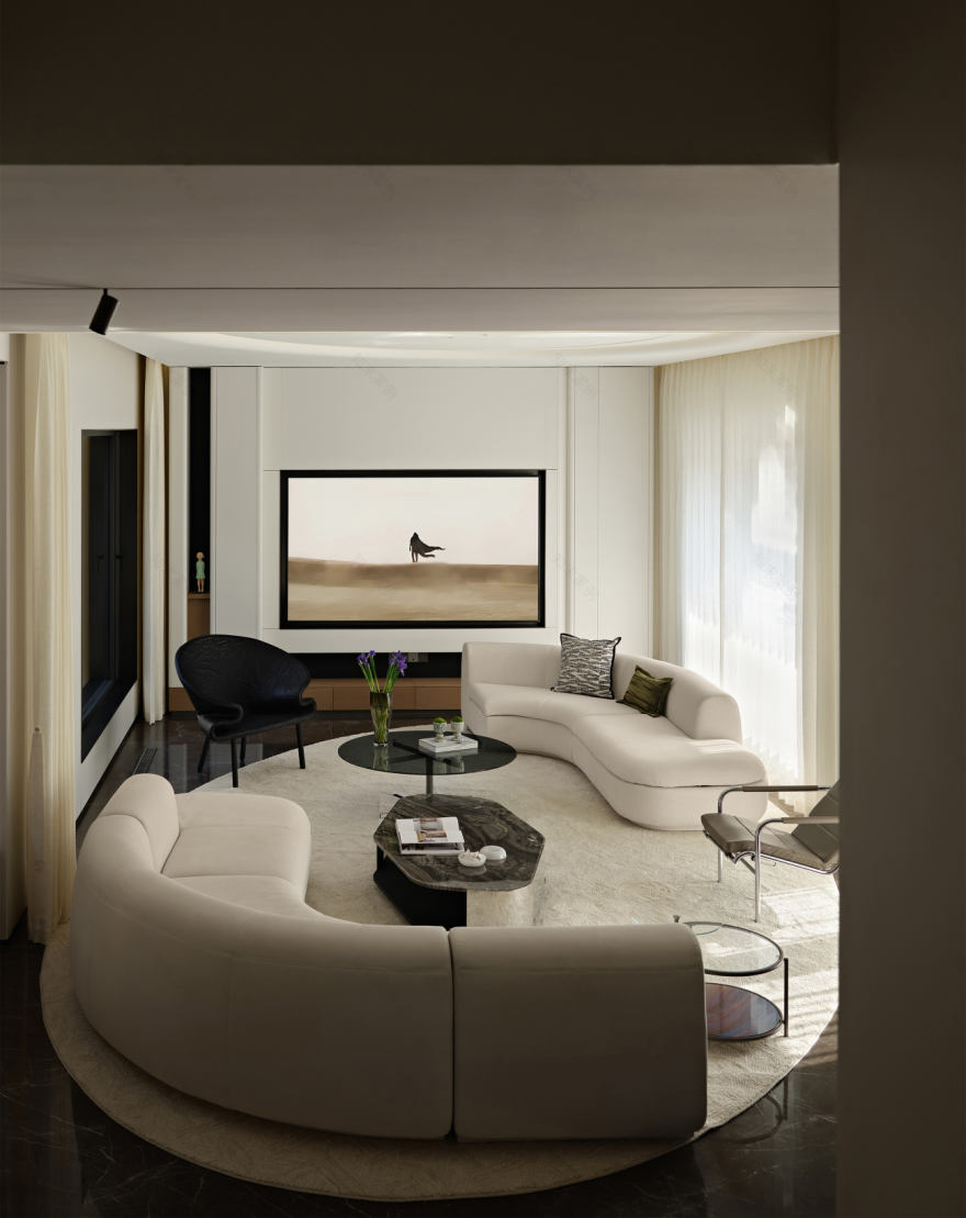 观享际 · 南京越城天地天籁536㎡别墅丨中国南京丨观享际SKH室内设计-64