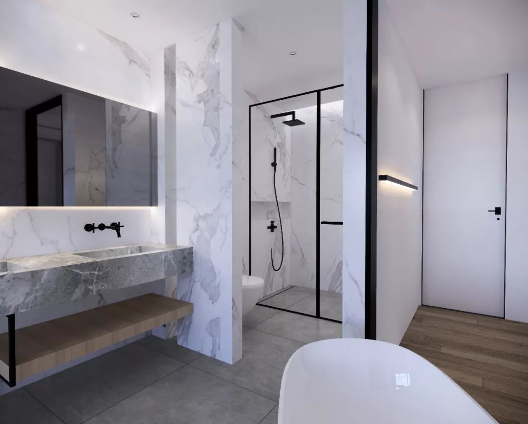 上海 169㎡极简平层，温暖人文家居设计-48