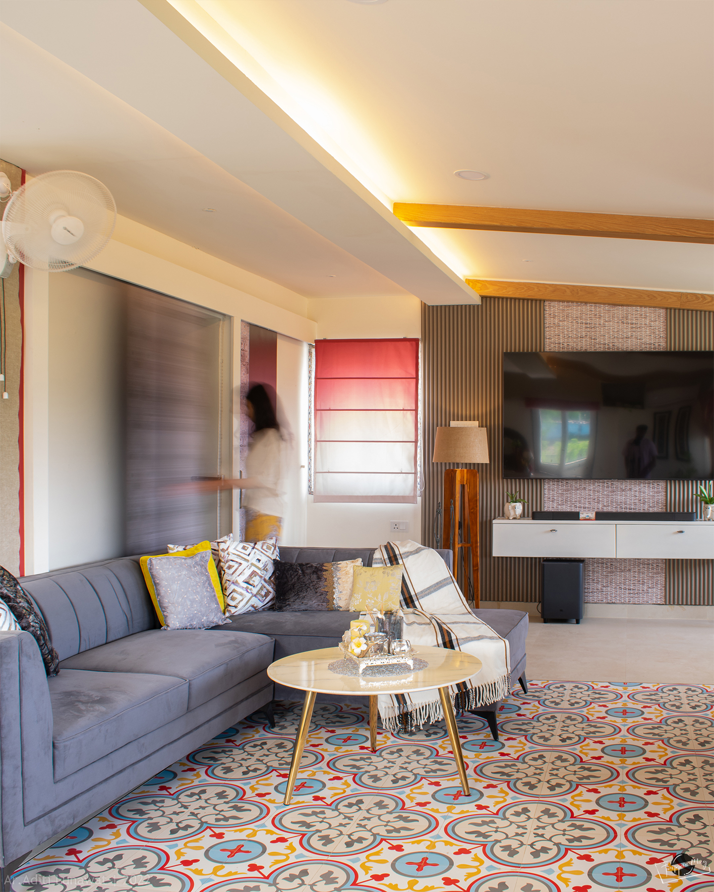 休闲室丨IndiaJabalpur丨Ar. Aditi Lunavat-15