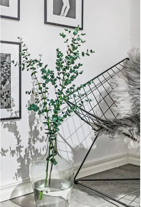 瑞典灰白经典公寓 | 温馨宁静的现代设计-17