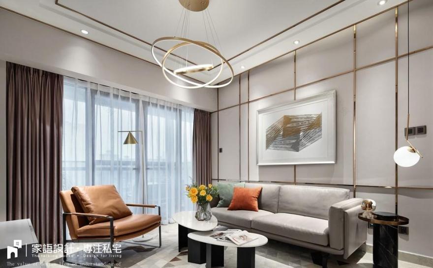 广州家语设计 · 暖光别墅-3