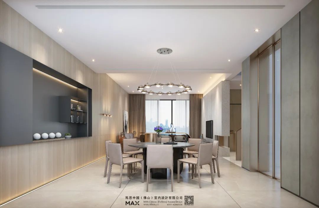 马思设计 | 现代轻奢别墅,打造理想生活空间-20