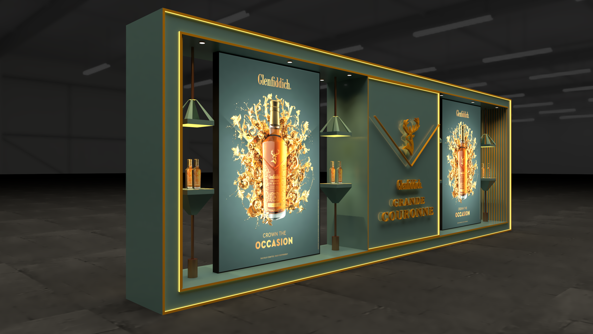 Vitrinas Grand Couronne Glenfiddich-1