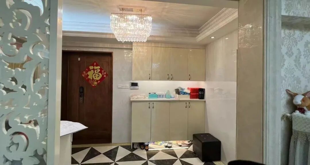 165㎡旧房翻新，老婆坚持装修现代美式风后，收纳多到睡不着！-45