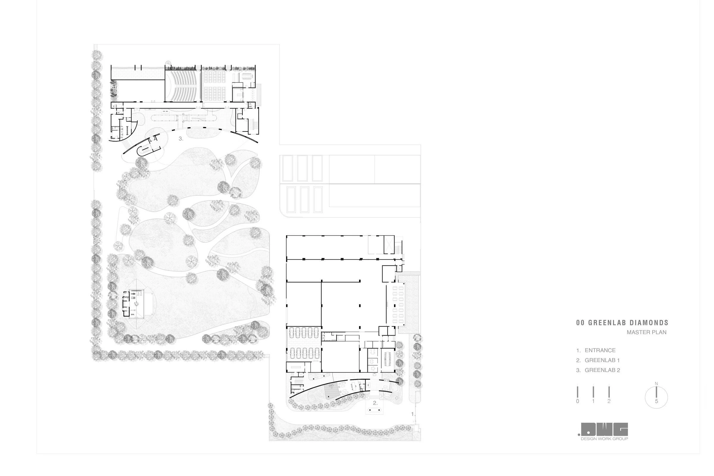 格林莱布钻石工厂大楼丨印度丨Design Work Group  DWG-27