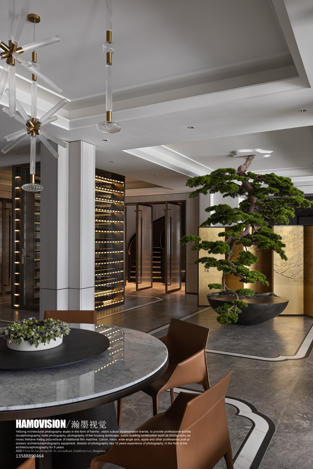 隐奢之居 · 1280㎡独栋别墅设计丨中国丨上海昊邸室内设计事务所-15