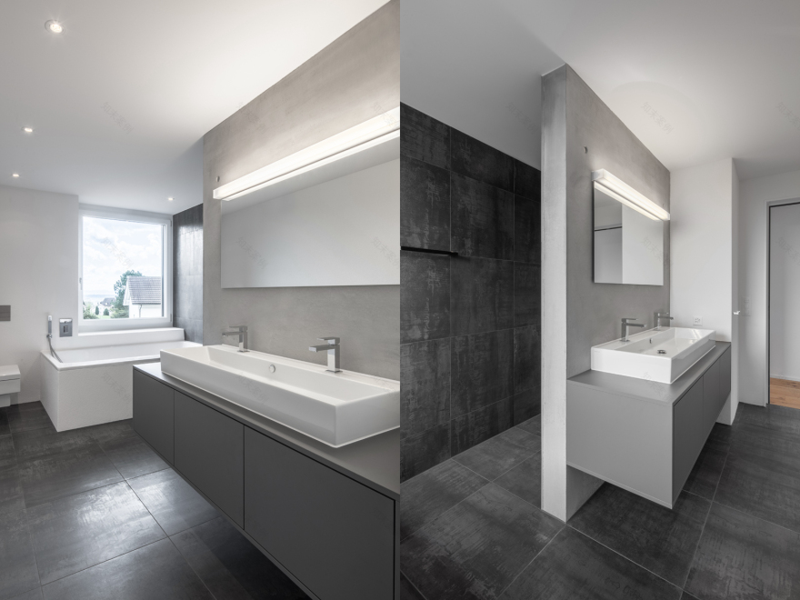 瑞士农村四口之家住宅,灵活居住空间与自然美景相融合-21