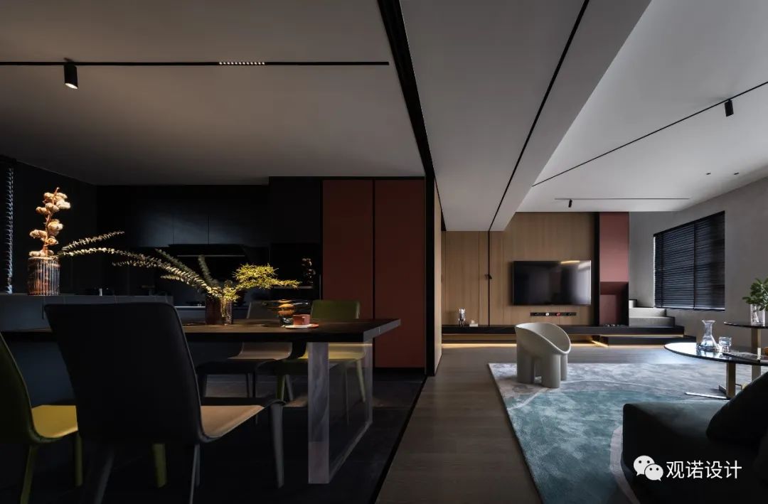 颐和嘉苑现代极简风格设计丨中国台州丨观诺设计-37
