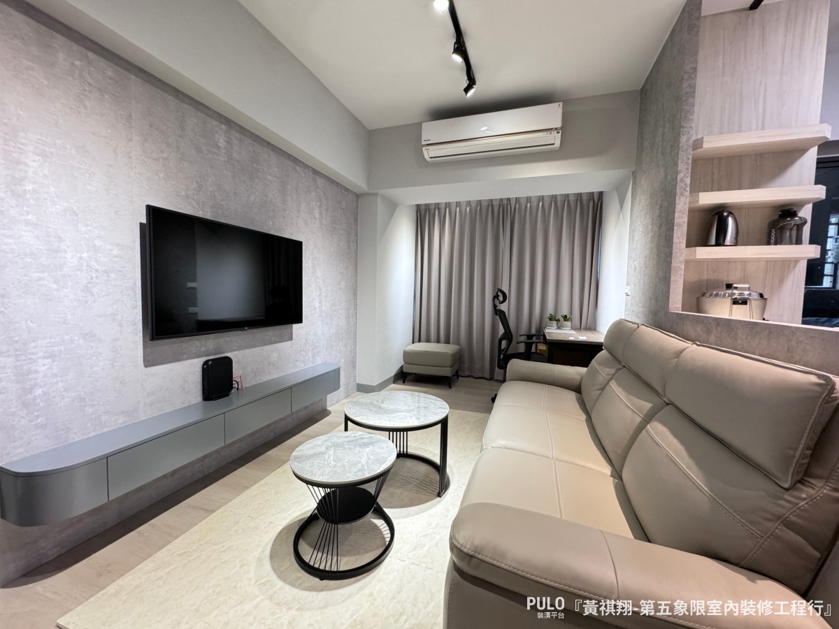 高雄15坪小坪数中古屋装潢丨中国高雄丨第五象限室內裝修工程行-24