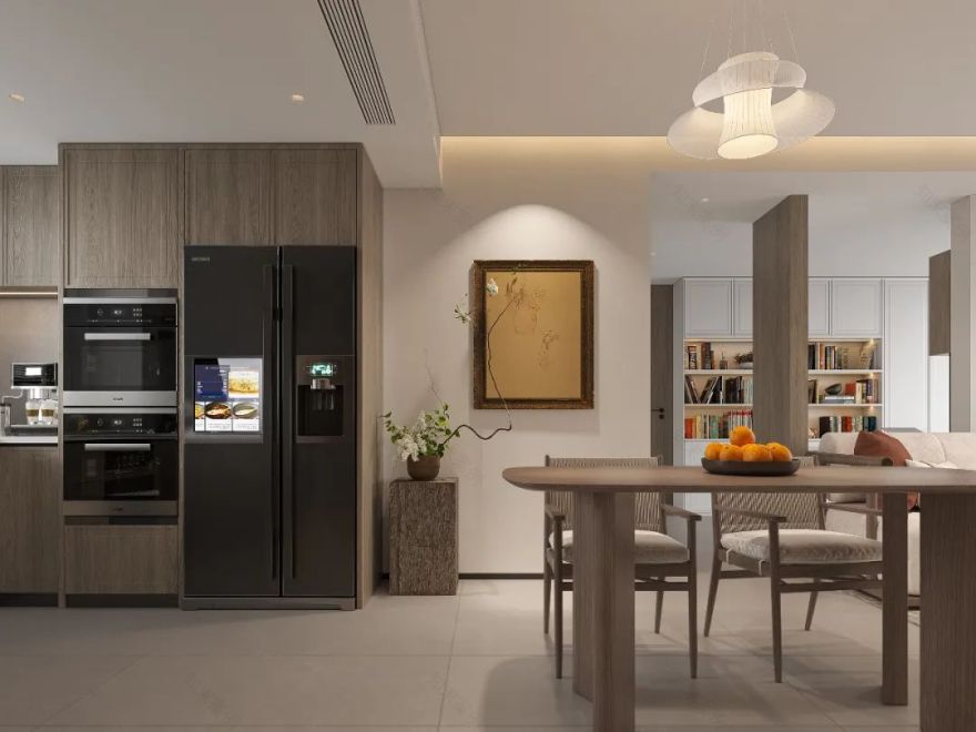 美夏之居 · 简约开放式住宅设计丨柒颜设计-44