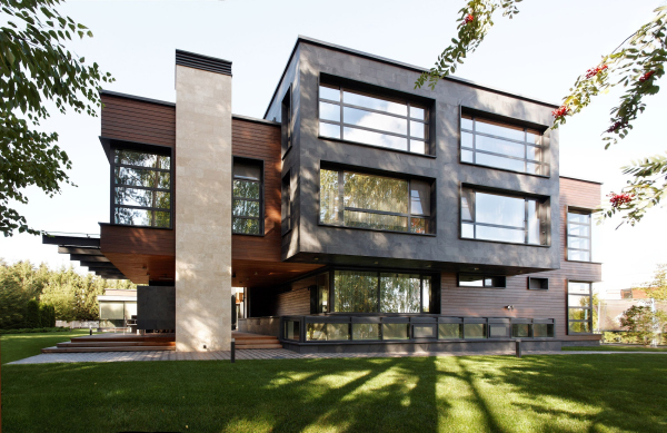 Parallel House（平行之家）私人住宅丨俄罗斯丨罗曼·列昂尼多夫建筑工作室-13