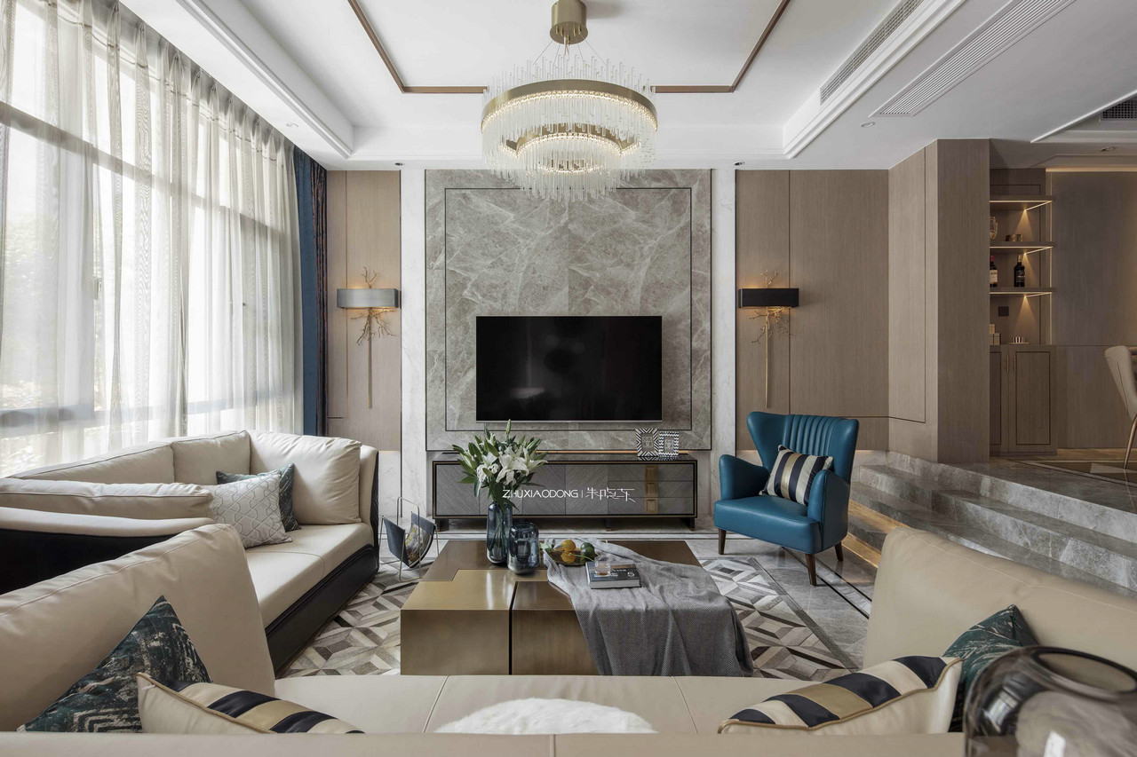 舟山 420㎡别墅 | 轻奢主义的初心落地-22