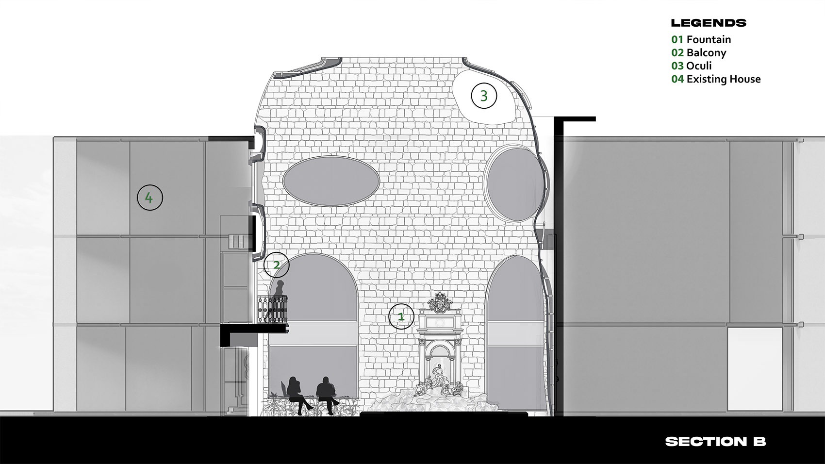 爱情之泉庭院丨印度新德里丨MOFA Studio-155