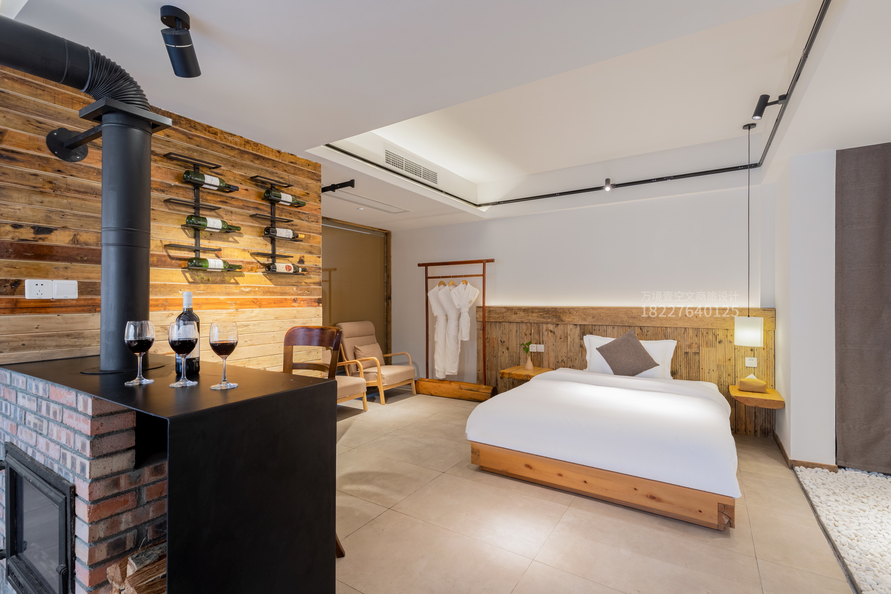 万境壹空悠哉山居温泉民宿空间设计-27