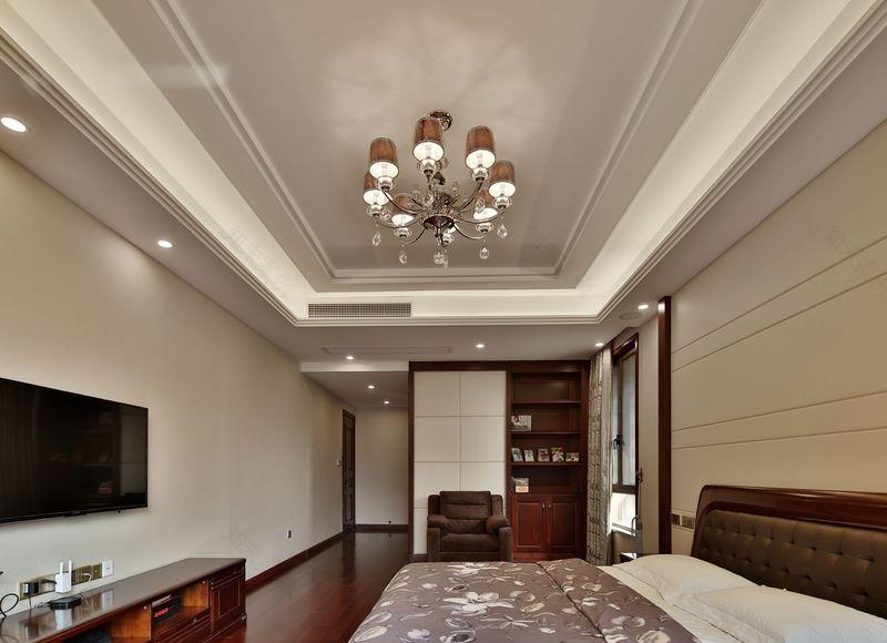 华润橡树湾现代中式别墅空间设计-19