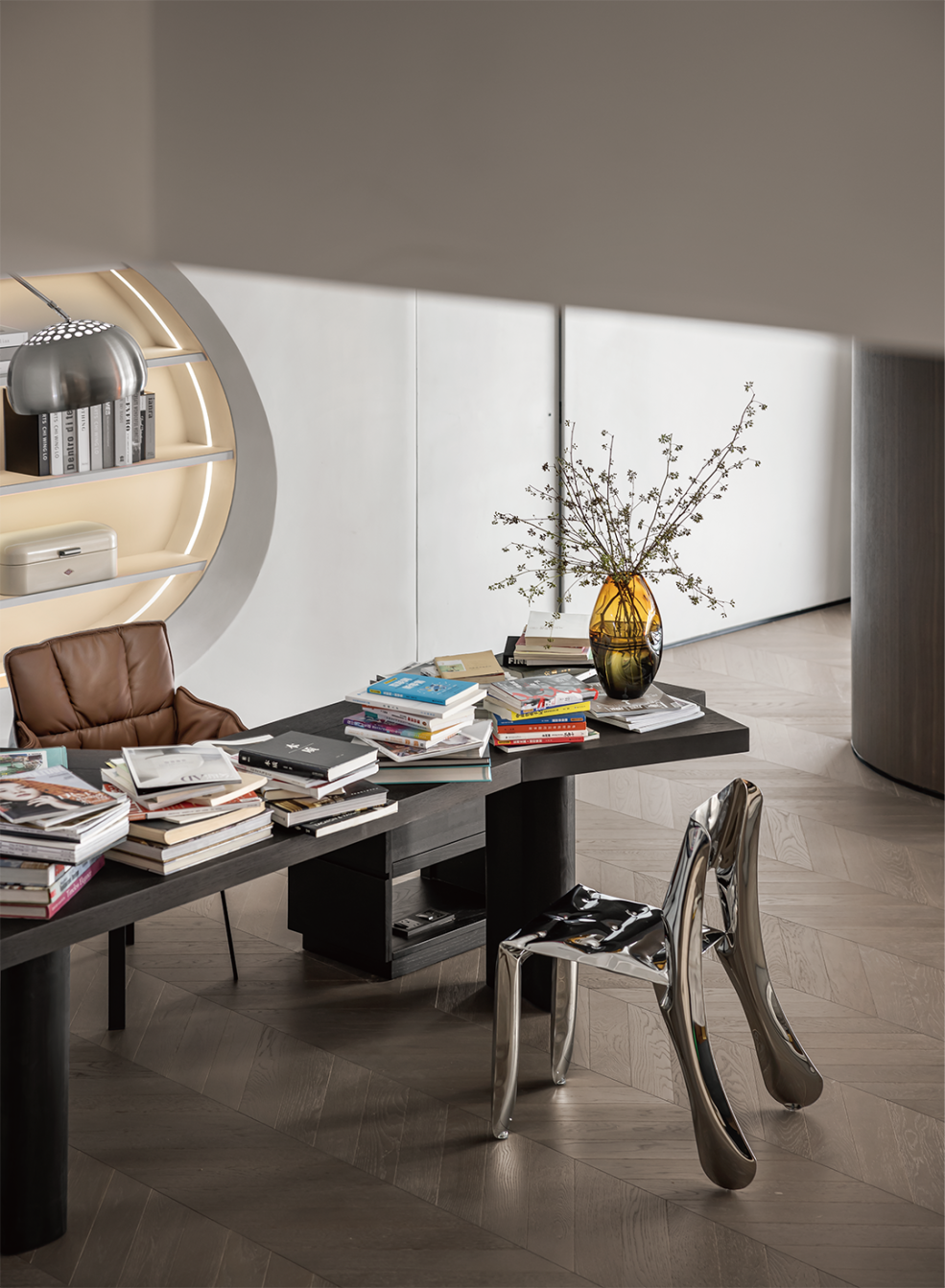 500㎡现代简奢之家-52