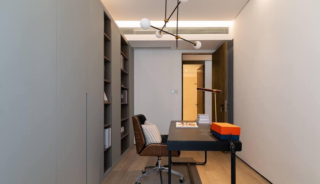 北欧风大平层注入活力色彩，展现高级美感-14