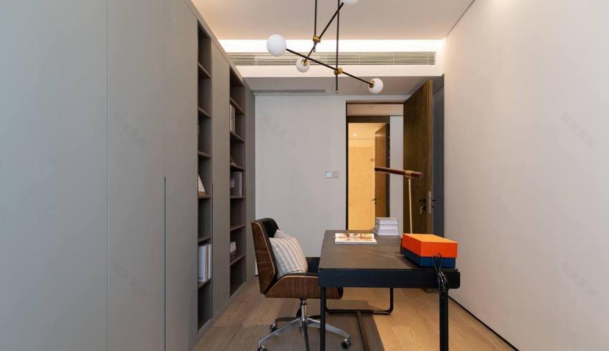 北欧风大平层注入活力色彩,展现高级美感-14